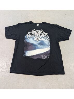 2013 Enslaved Frost Norwegian Black Metal Band T-shirt